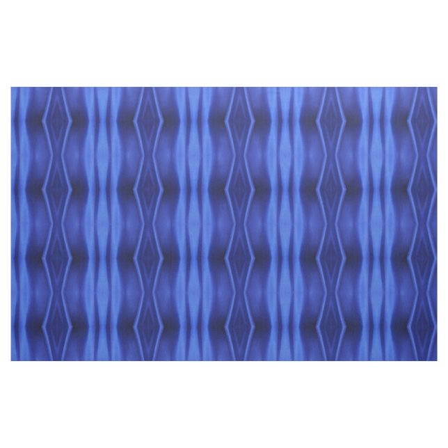 Tecido azul geométrico da foto do abstrato da seda (Fat Quarter)