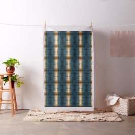 Tecido Azul Marinho e Dourado Moderno Padrão Boho Transpa