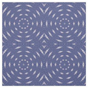 Tecido Azul Marinho e Mitocôndrias Mandala Rosa