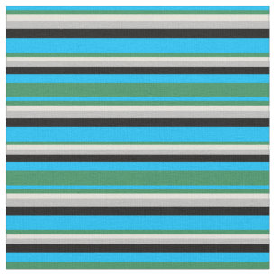 Tecido Azul, verde marinho, bege, Cinza e preto