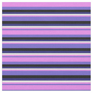 Tecido Azul, Violeta, Branco, Azul e Preto da Meia-Noite