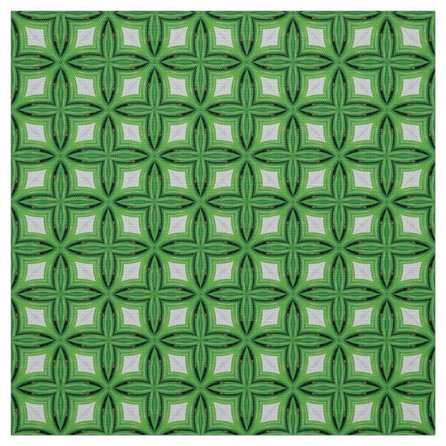 Tecido Azulejo de Diamante Verde Padrão de Upholsteridade (Modelo)
