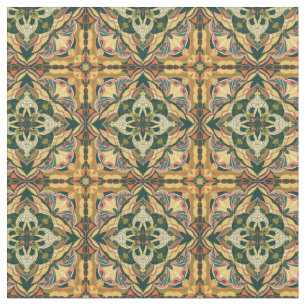 Tecido Azulejo Espanhol Azulejo