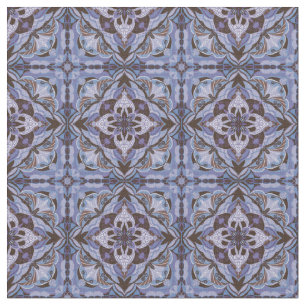 Tecido Azulejo Espanhol Purple Azulejo