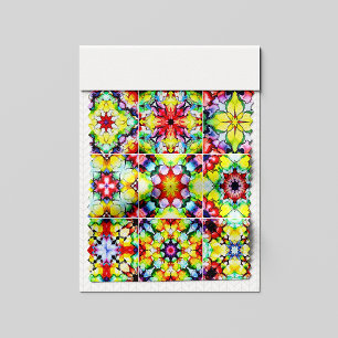 Tecido Azulejos do Mediterrâneo, Azulejos de Tinta Álcool