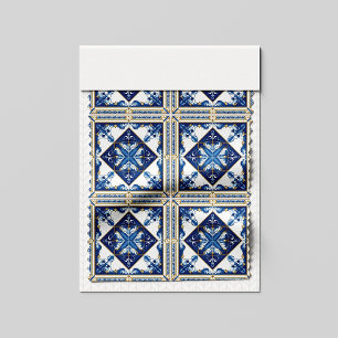 Tecido Azulejos do Mediterrâneo, Portugal, Azulejo, Majol