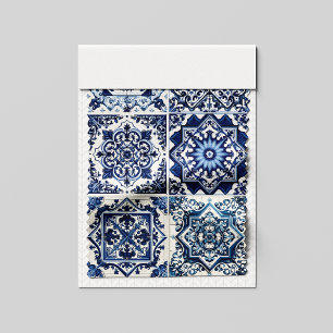 Tecido Azulejos do Mediterrâneo, Portugal, Azulejo, Majol