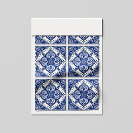 Tecido Azulejos do Mediterrâneo, Portugal, Azulejo, Majol
