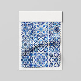 Tecido Azulejos do Mediterrâneo, Portugal, Azulejo, Majol