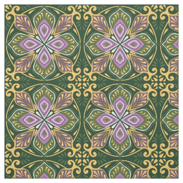 Tecido Azulejos lavandas (Modelo)