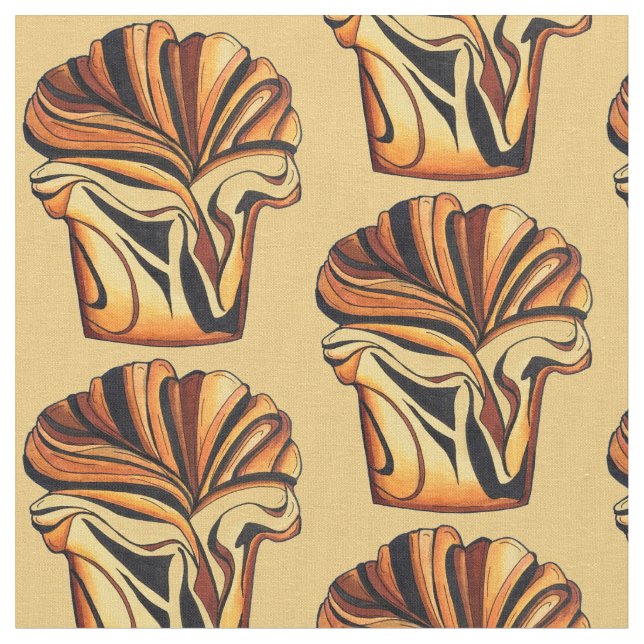 Tecido Babka doce Pão NYC padaria judia (Detalhe)