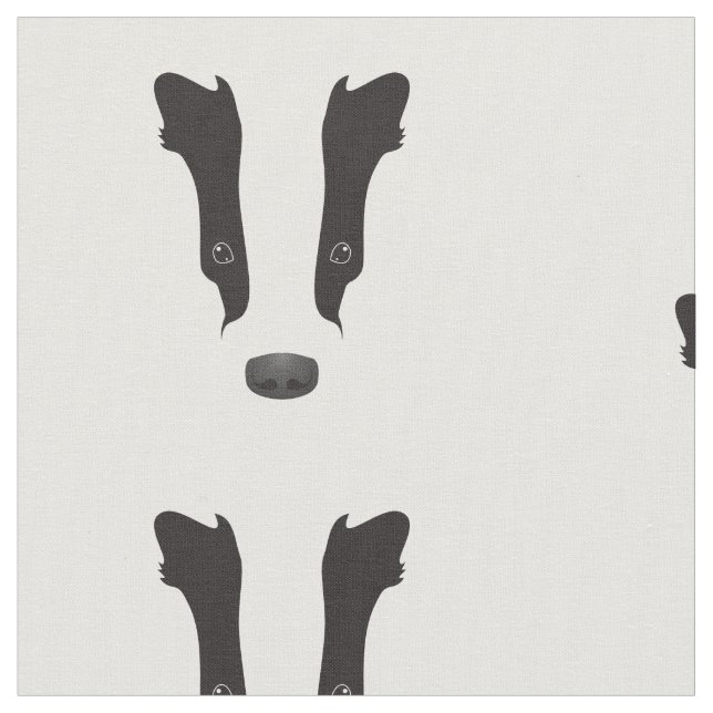 Tecido Badger Face Silhouette (Detalhe)