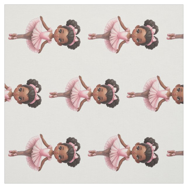 Tecido Balé Ballerina Rosa Negra (Modelo)