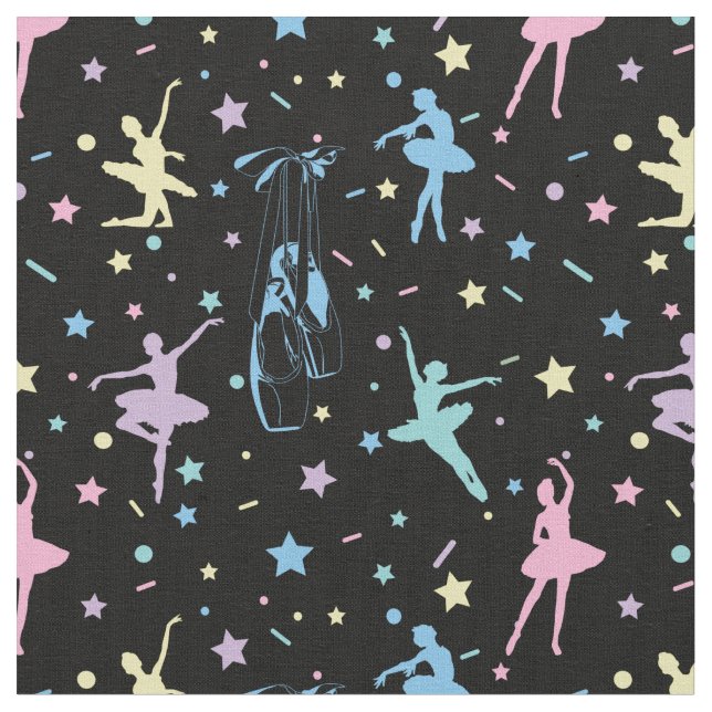 Tecido Balé - Calçados de bailarina Ballerina (Detalhe)