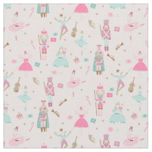 Tecido Balé do Pastel Pink Nutcracker