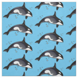 Tecido Baleia da orca