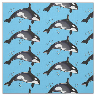 Tecido Baleia da orca