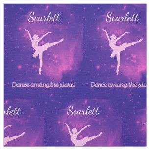 Tecido Ballerina Dança Entre as Estrelas, Personalizada P