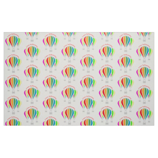 Tecido Balões de ar quente (Fat Quarter)
