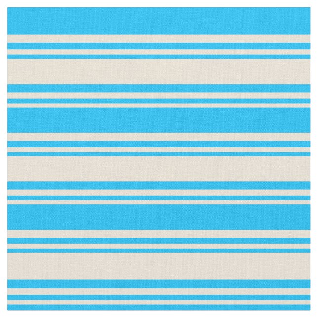 Tecido Bandas Azuis Biscas e Céu Profundo (Detalhe)