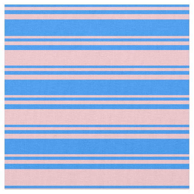 Tecido Bandas Azuis e Rosa (Detalhe)