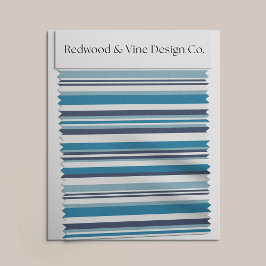 Tecido Bandas múltiplas azuis e brancas