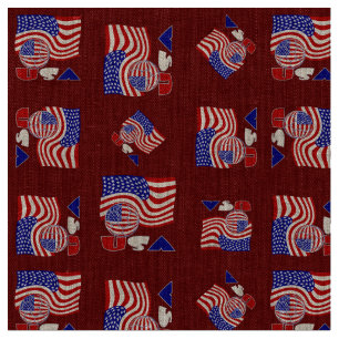 Tecido Bandeira Americana EUA Bola de Futebol de Fundo Ve