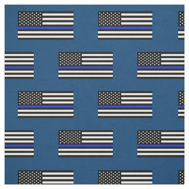 Tecido Bandeira americana fina de Blue Line (Modelo)