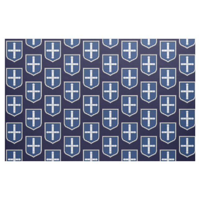 Tecido Bandeira australiana Eureka em forma de escudo (Fat Quarter)