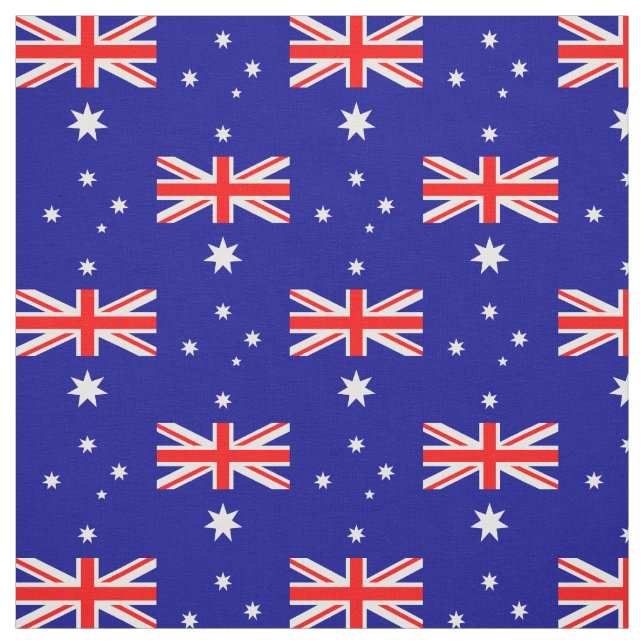 Tecido Bandeira Australiana Patriótica (Modelo)