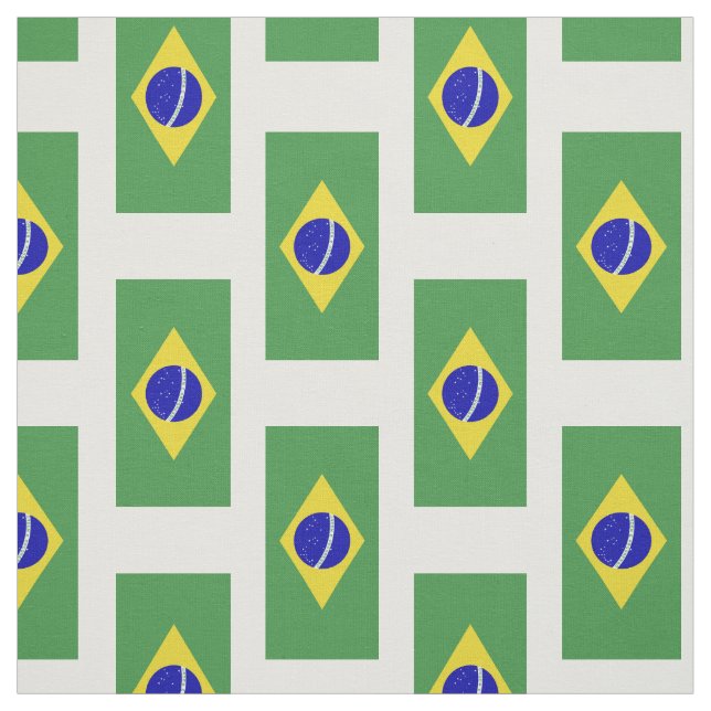 Tecido Bandeira brasileira clássica (Modelo)