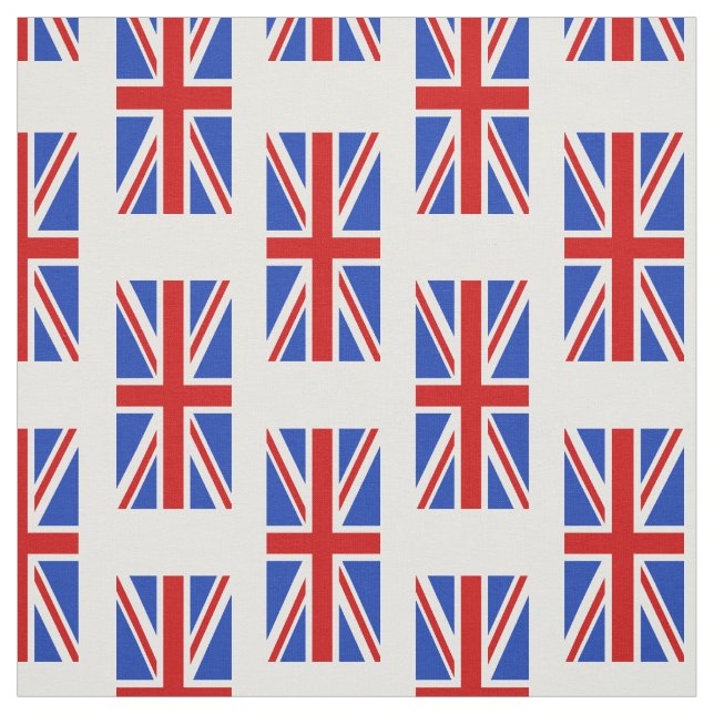 Tecido Bandeira britânica de Reino Unido (Modelo)