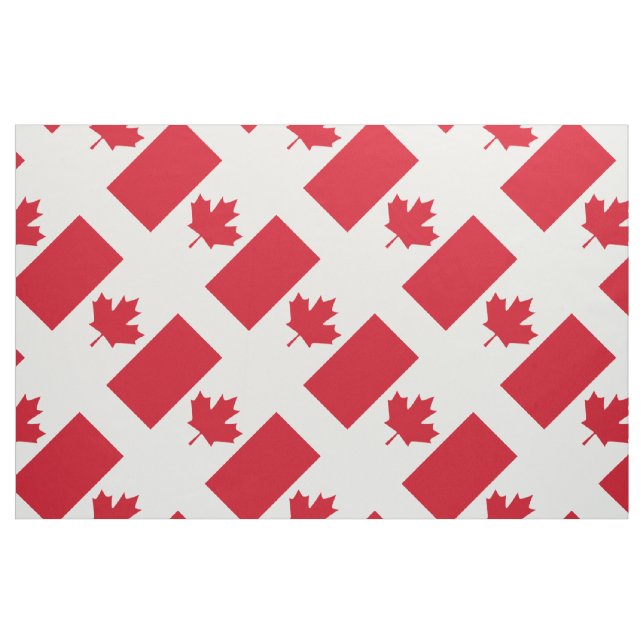 Tecido Bandeira canadense (Jarda)