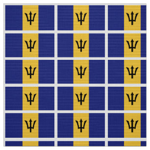 Tecido Bandeira clássica de Barbados