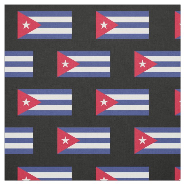 Tecido Bandeira clássica de Cuba (Modelo)