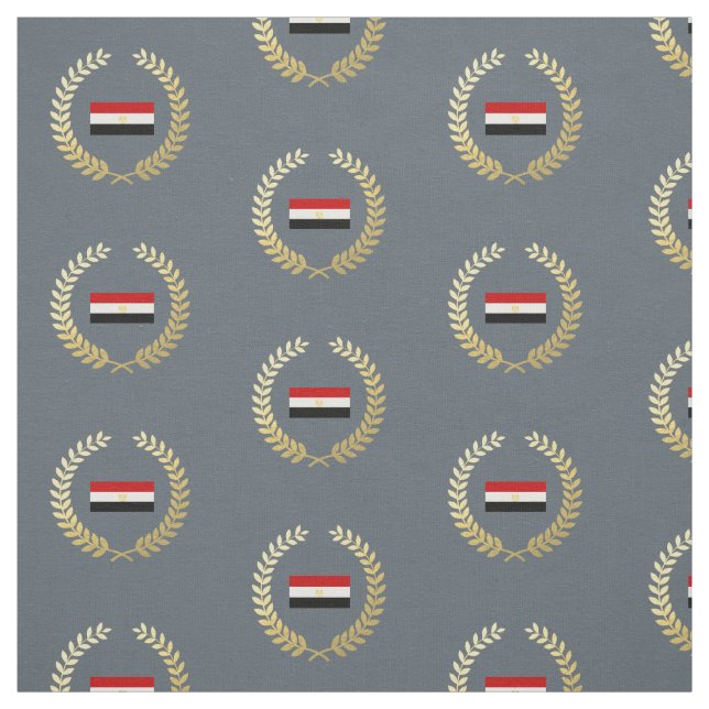 Tecido Bandeira clássica de Egipto (Modelo)