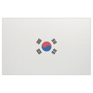 Tecido Bandeira coreana sul - Coreia - Taegeukgi -