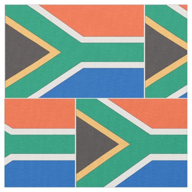Tecido Bandeira da África do Sul (Detalhe)
