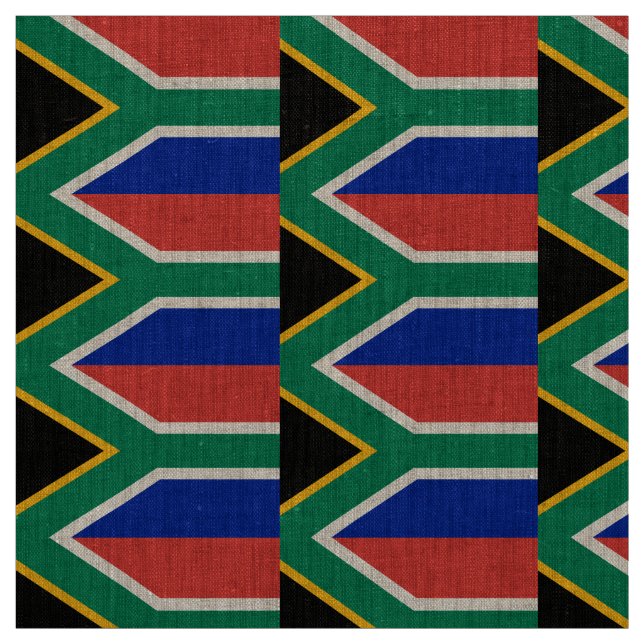 Tecido Bandeira da África do Sul (Modelo)