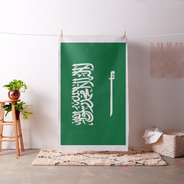 Tecido Bandeira da Arábia Saudita (In Situ)