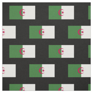 Tecido Bandeira da Argélia