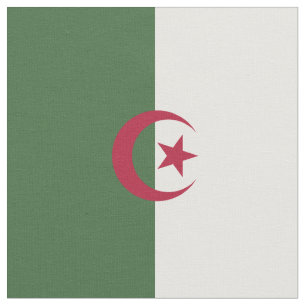 Tecido Bandeira da Argélia