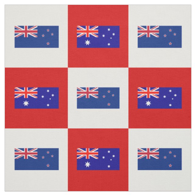 Tecido Bandeira da Austrália, Bandeira da Nova Zelândia e (Modelo)