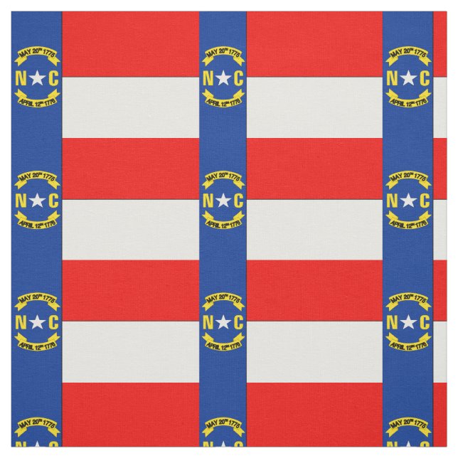 Tecido Bandeira da CAROLINA DO NORTE (Modelo)