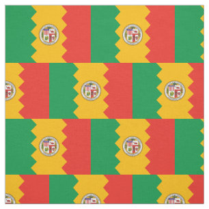 Tecido Bandeira da cidade de Los Angeles