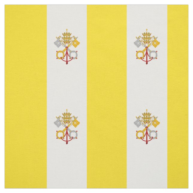 Tecido Bandeira da Cidade do Vaticano Patriótica (Modelo)