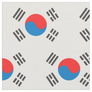 Tecido Bandeira da Coreia do Sul