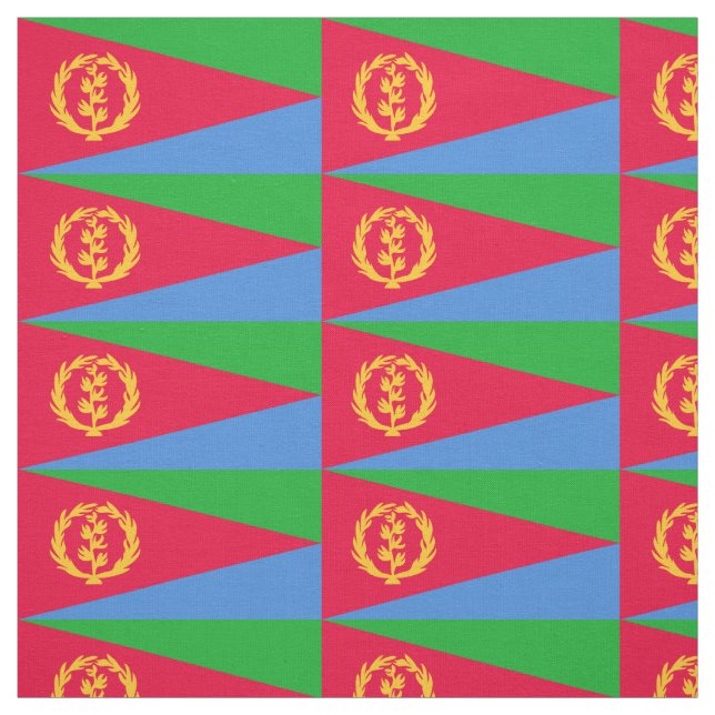 Tecido Bandeira da Eritreia (Modelo)