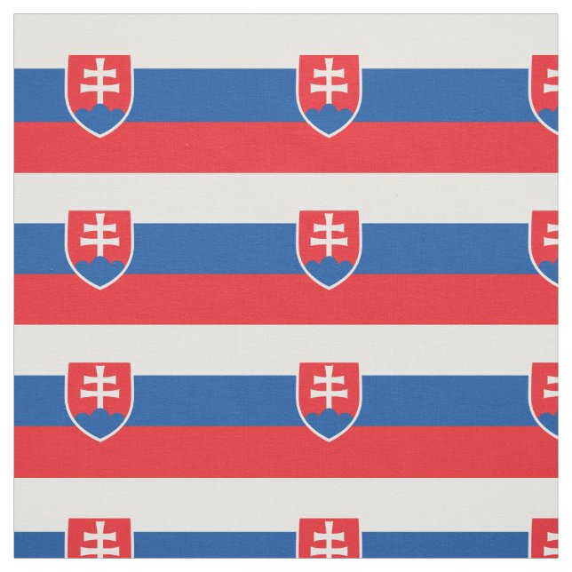 Tecido Bandeira da Eslováquia (Modelo)
