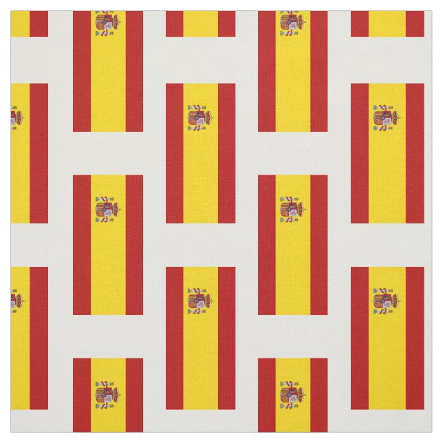 Tecido Bandeira da espanha (Modelo)
